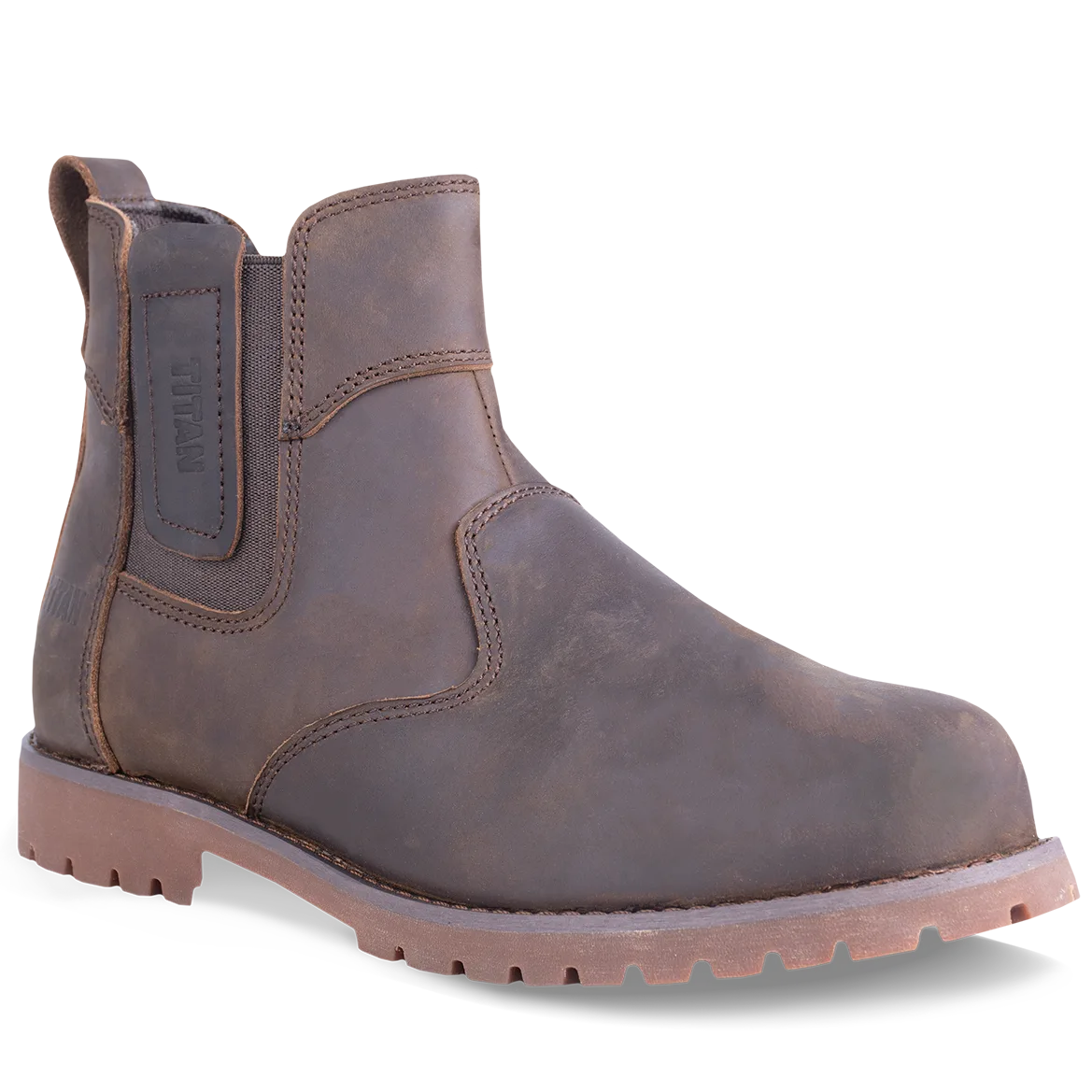Titan Legacy Brown Safety Boot — Brown